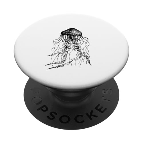 Quallen Meeresleben PopSockets Klebender PopGrip von ArtAttack