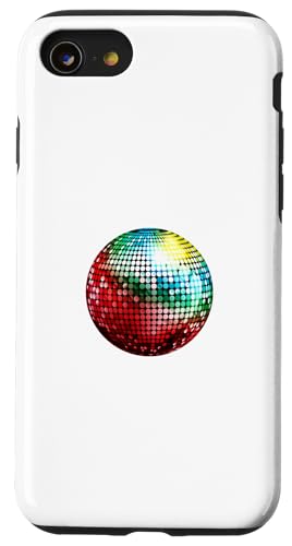 Regenbogen-Discokugel Hülle für iPhone SE (2020) / 7 / 8 von ArtAttack