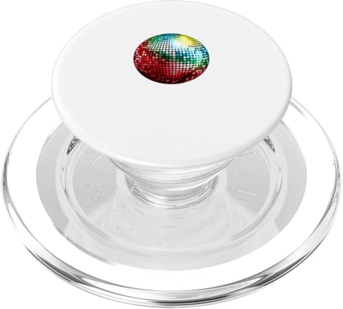 Regenbogen-Discokugel PopSockets PopGrip für MagSafe Regenbogen-Discokugel PopSockets PopGrip für MagSafe von ArtAttack