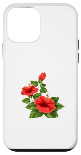 Rote Hibiskusblüten Hülle für iPhone 12 mini Rote Hibiskusblüten Hülle für iPhone 12 mini von ArtAttack