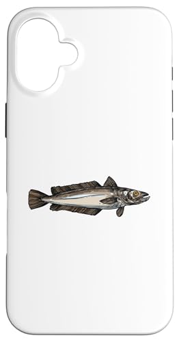 Seehechtfisch Hülle für iPhone 16 Plus Seehechtfisch Hülle für iPhone 16 Plus von ArtAttack