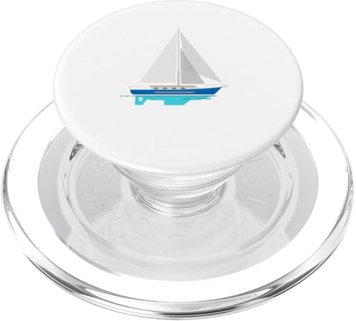 Segelboot auf dem Wasser PopSockets PopGrip für MagSafe Segelboot auf dem Wasser PopSockets PopGrip für MagSafe von ArtAttack