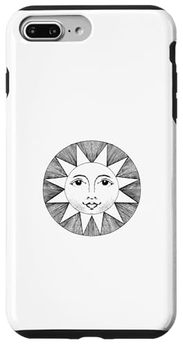 Sonnenlächelndes Vintage-Design Hülle für iPhone 7 Plus/8 Plus von ArtAttack