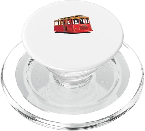Straßenbahn-Seilbahn PopSockets PopGrip für MagSafe Straßenbahn-Seilbahn PopSockets PopGrip für MagSafe von ArtAttack