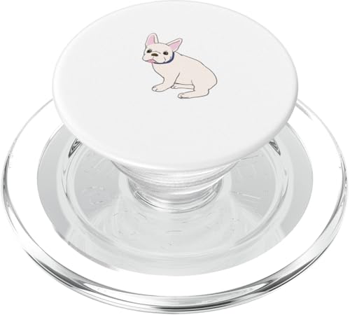 Süße französische Bulldogge PopSockets PopGrip für MagSafe von ArtAttack