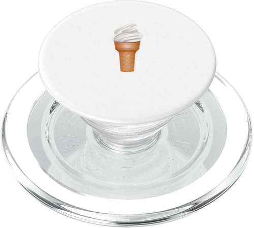 Vanille Eistüte Soft Serve PopSockets PopGrip für MagSafe von ArtAttack