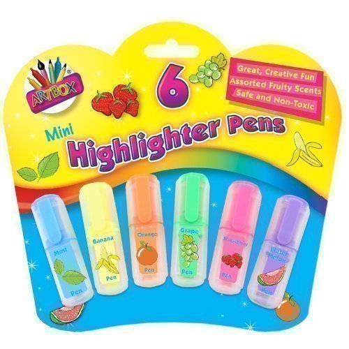 Artbox 6 scented mini highlighter pens von Artbox