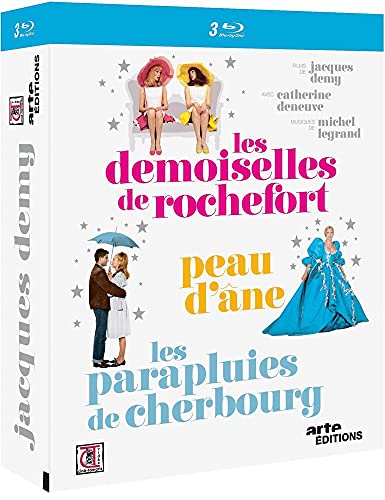 Coffret demy : les demoiselles de rochefort ; peau d'âne ; les parapluies de cherbourg [Blu-ray] [FR Import] von Arte