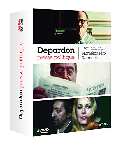 Coffret depardon presse politique 3 films : 1974, une partie de campagne ; numéros zéro ; reporters [FR Import] von Arte