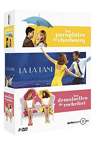 Comédies musicales - 3 films : les demoiselles de rochefort + les parapluies de cherbourg + la la land [FR Import] von Arte