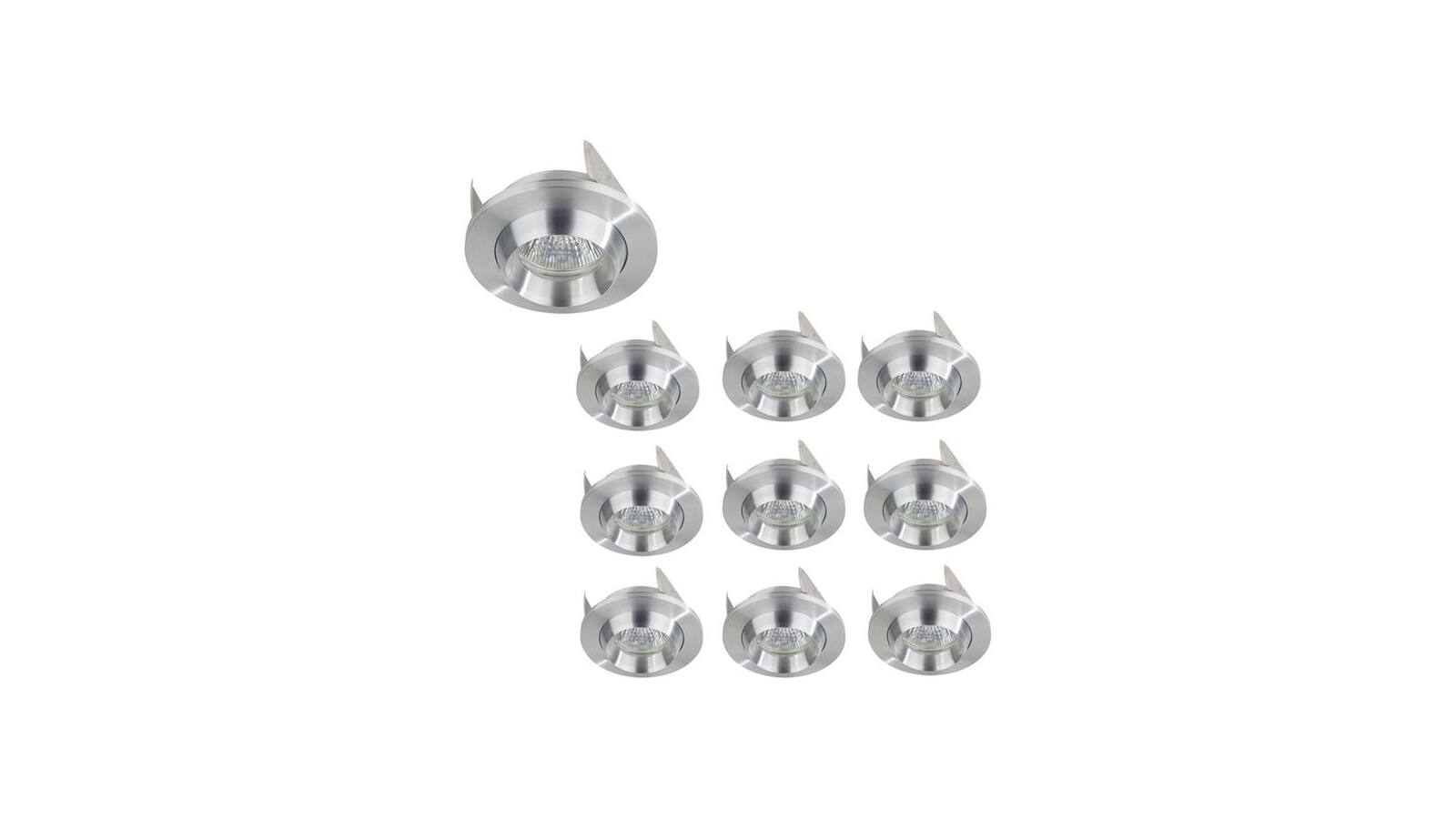 10x Artecta DENVER-M MR-16 GU10+GU5,3 driver - Deckeneinbau Strahler 10x Artecta DENVER-M MR-16 GU10+GU5,3 driver - Deckeneinbau Strahler von Artecta