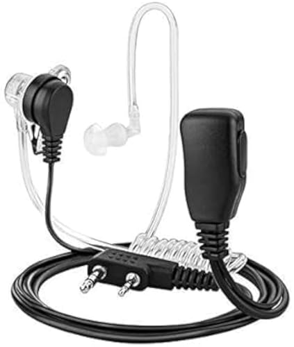 Artek Baofeng UV5R BF-888s Air Acoustic Tube Earpiece mit integriertem Mikrofon und transparentem Schlauch, 3,5 mm Klinke, 1 Jahr Garantie Artek Baofeng UV5R BF-888s Air Acoustic Tube Earpiece mit integriertem Mikrofon und transparentem Schlauch, 3,5 mm Klinke, 1 Jahr Garantie von Artek