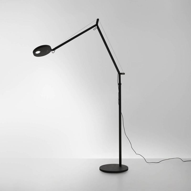 Artemide Demetra Reading LED-Stehlampe 927 schwarz von Artemide