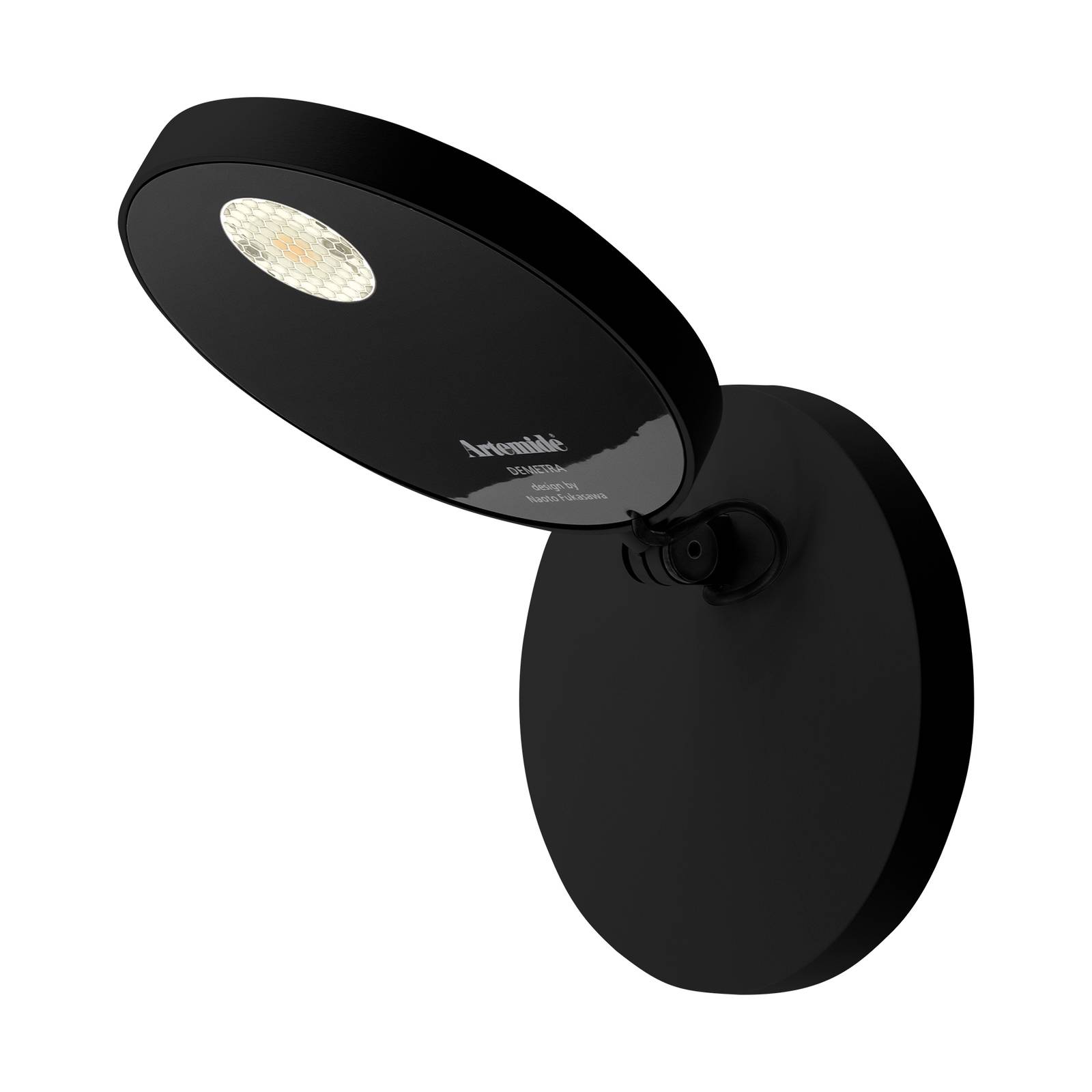 Artemide Demetra Spotlight Wandlampe 2700K schwarz von Artemide