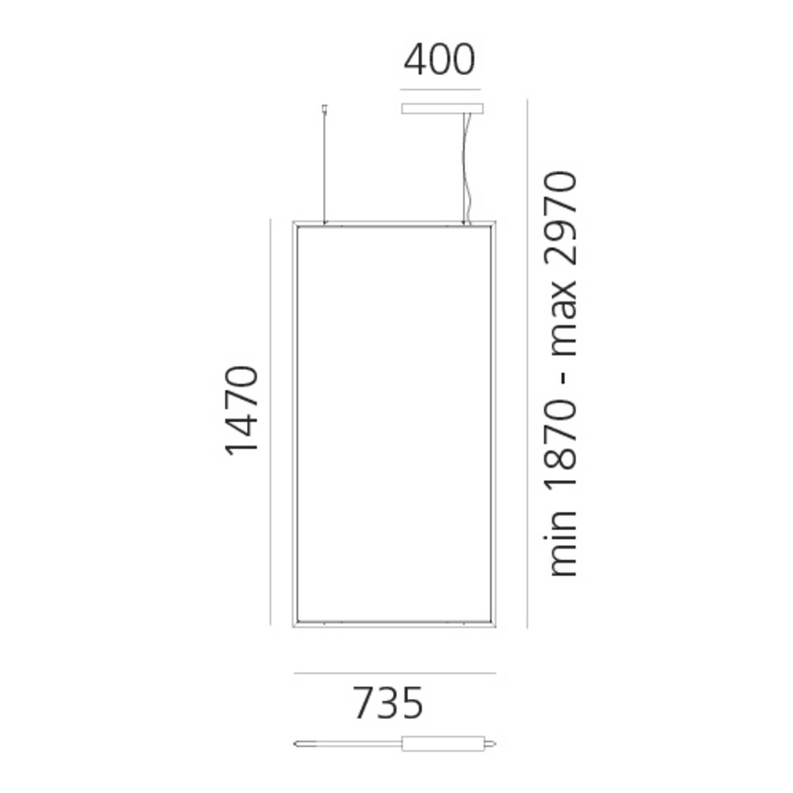 Artemide Discovery Rectangular DALI alu CCT von Artemide