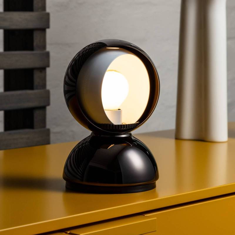 Artemide Eclisse Tischleuchte, schwarz glänzend von Artemide