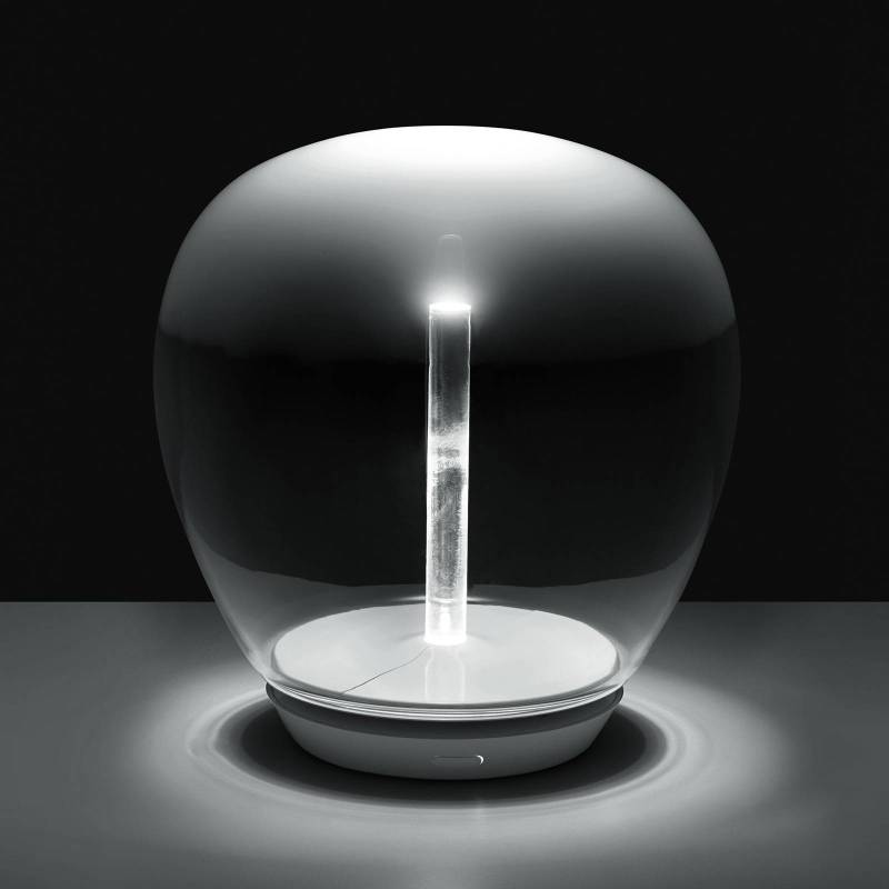 Artemide Empatia Glas-Tischleuchte mit LED, Ø 26cm von Artemide