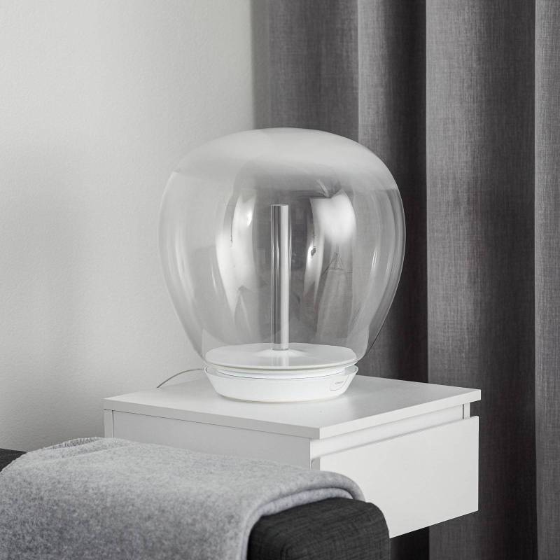 Artemide Empatia Glas-Tischleuchte mit LED, Ø 36cm von Artemide