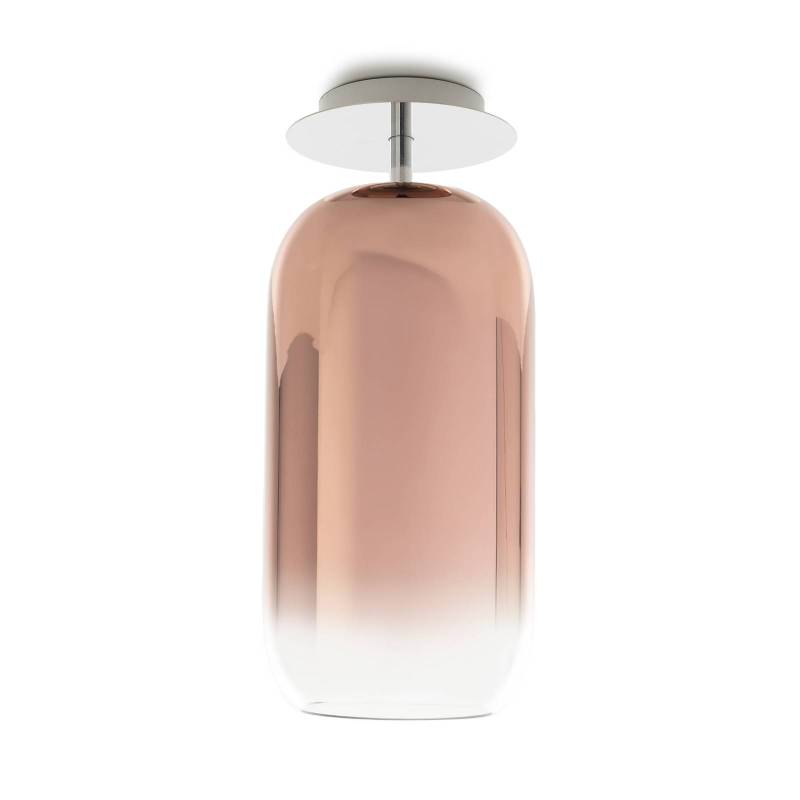 Artemide Gople Deckenleuchte kupfer/silber von Artemide