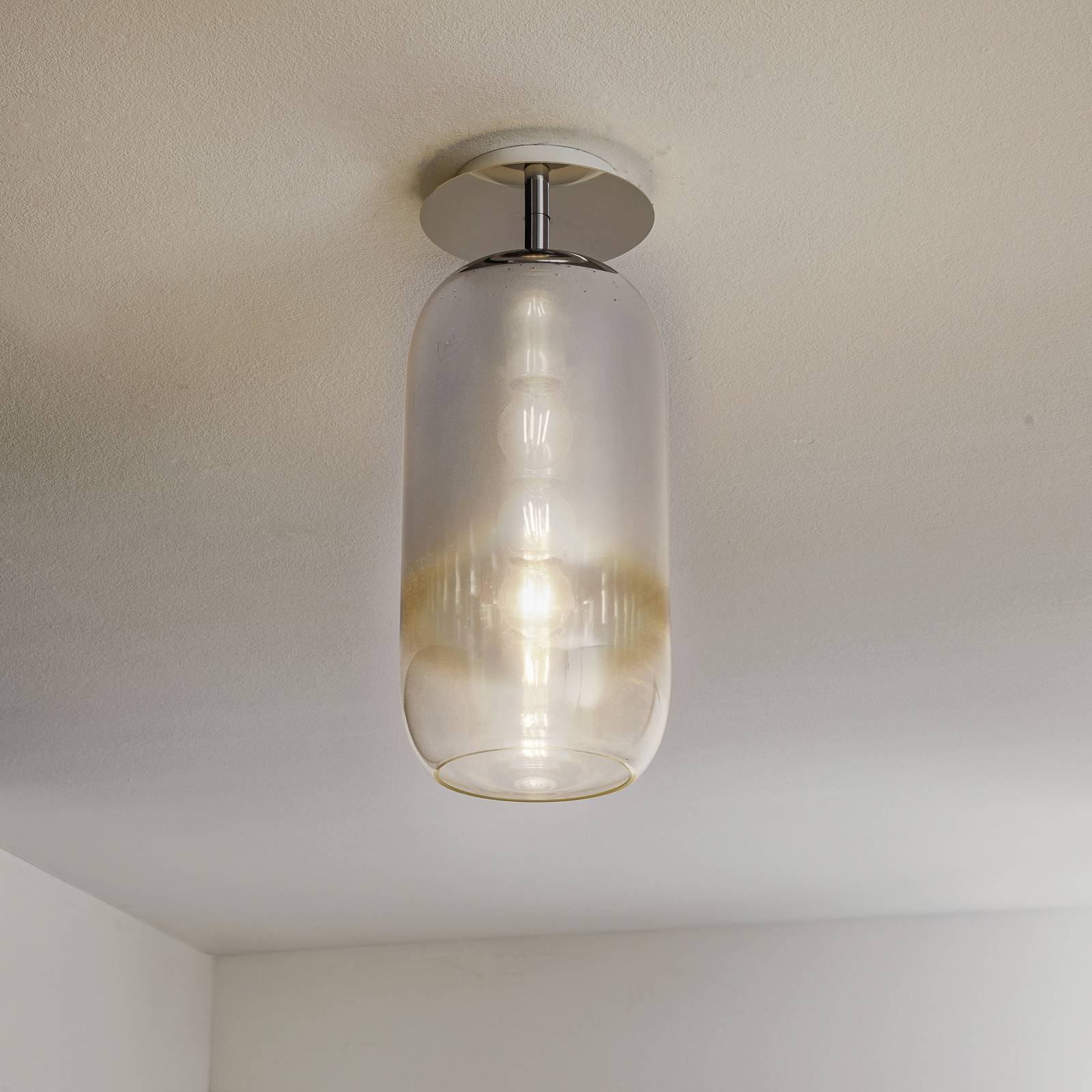 Artemide Gople Deckenleuchte silber/silber Artemide Gople Deckenleuchte silber/silber von Artemide