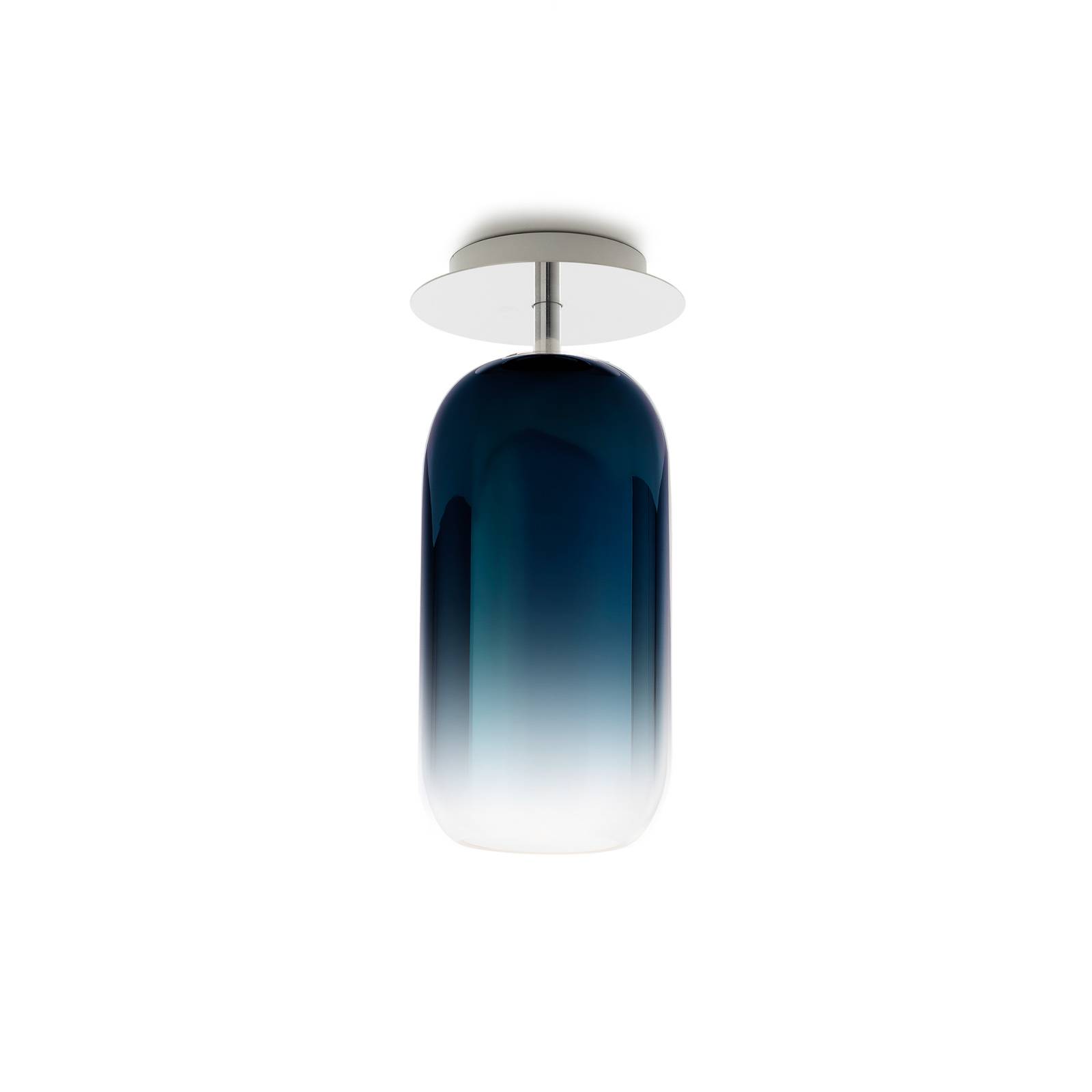 Artemide Gople Mini Deckenleuchte blau/silber Artemide Gople Mini Deckenleuchte blau/silber von Artemide