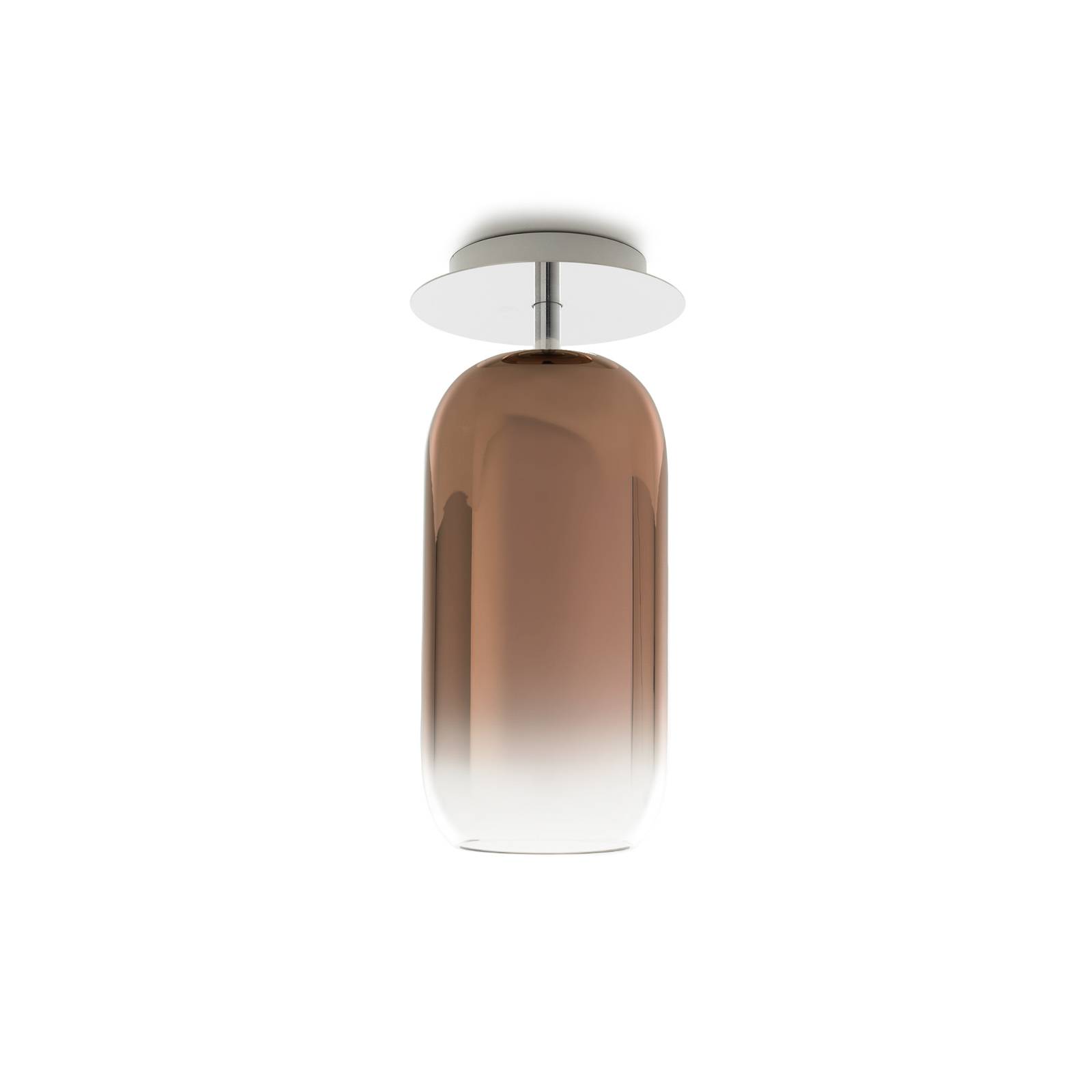 Artemide Gople Mini Deckenleuchte bronze/silber von Artemide