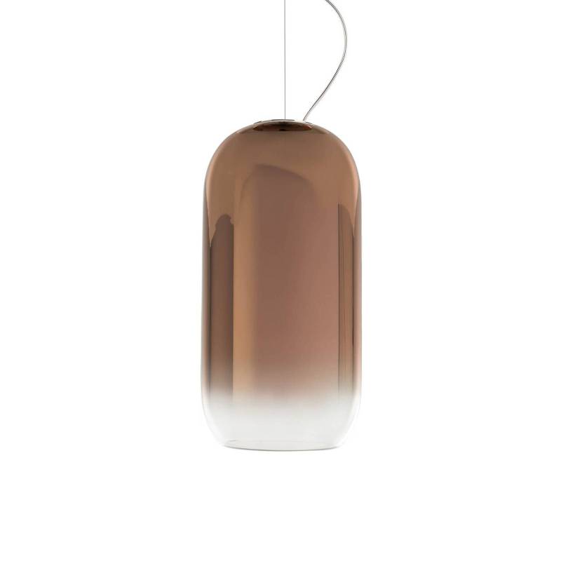 Artemide Gople Mini Hängelampe, bronze/schwarz von Artemide