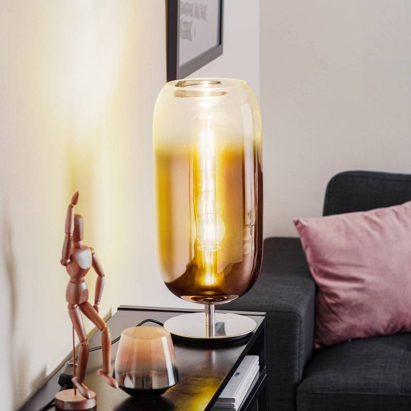 Artemide Gople Tischleuchte kupfer/silber von Artemide