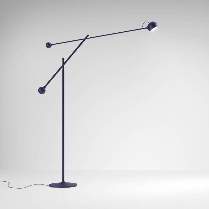 Artemide Ixa LED-Stehleuchte justierbar blau von Artemide