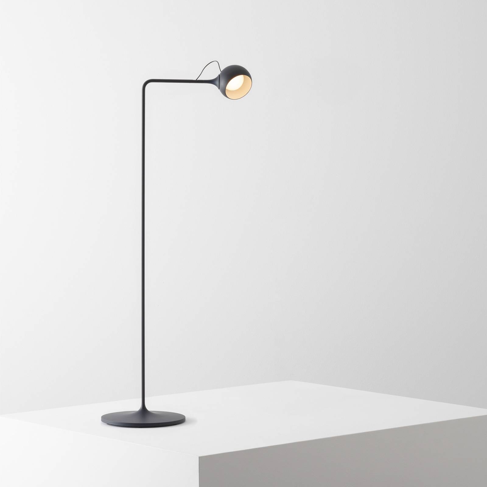 Artemide Ixa Reading LED-Stehleuchte dim anthrazit von Artemide