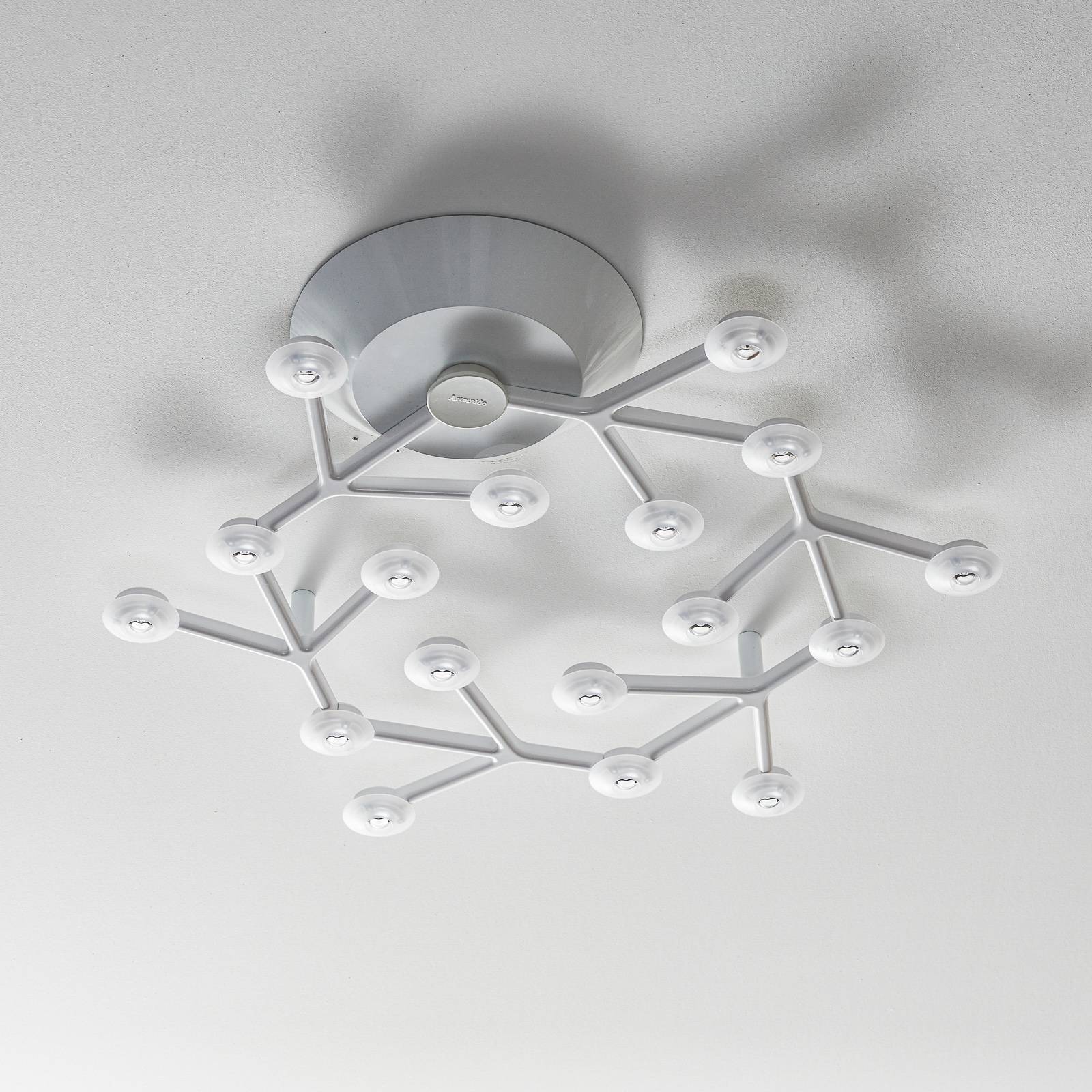 Artemide LED Net Circle LED-Deckenleuchte App weiß Artemide LED Net Circle LED-Deckenleuchte App weiß von Artemide