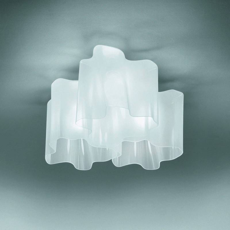 Artemide Logico Deckenlampe 3fl 120° 66x66 cm weiß von Artemide