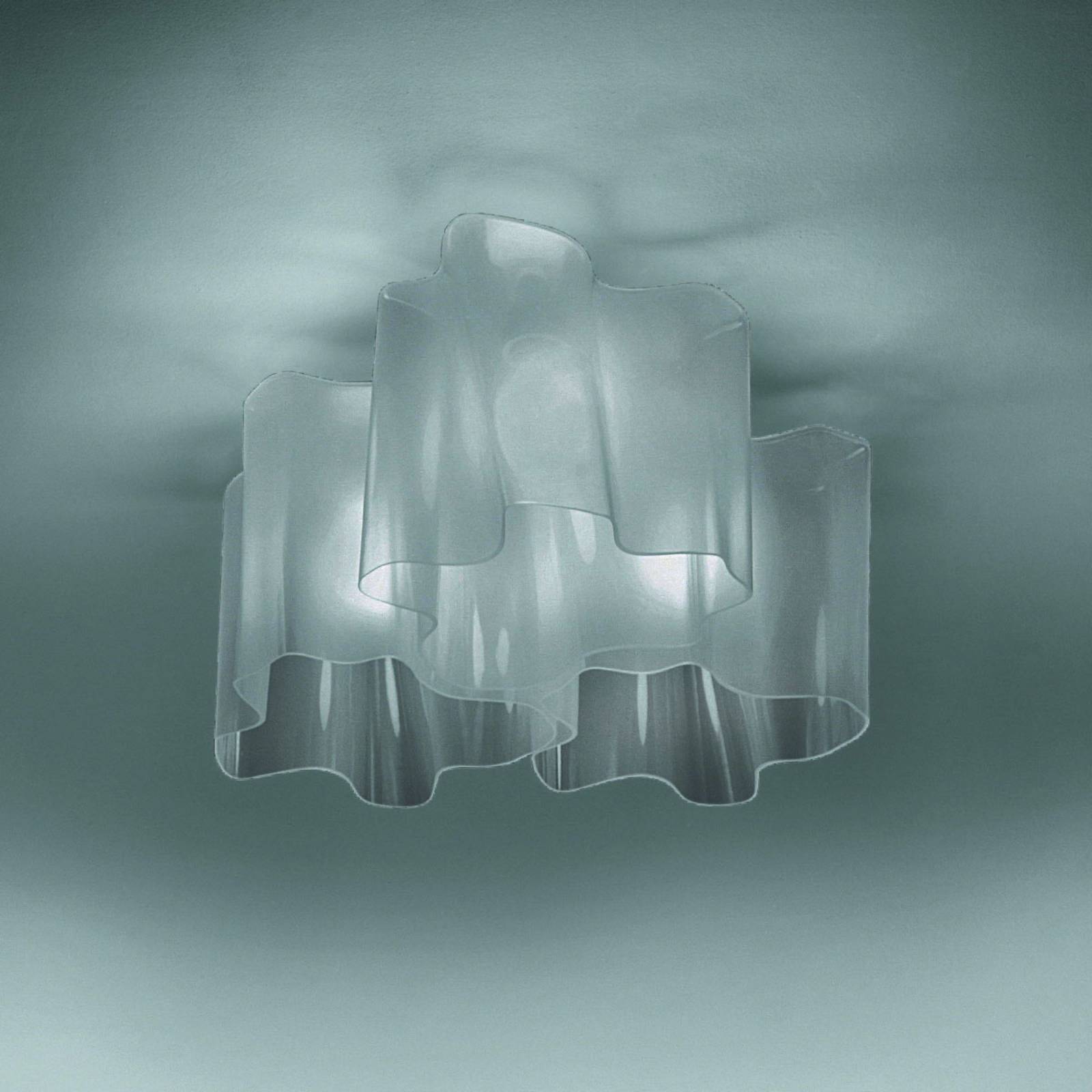 Artemide Logico Deckenlampe 3fl 120° 66x66cm grau von Artemide