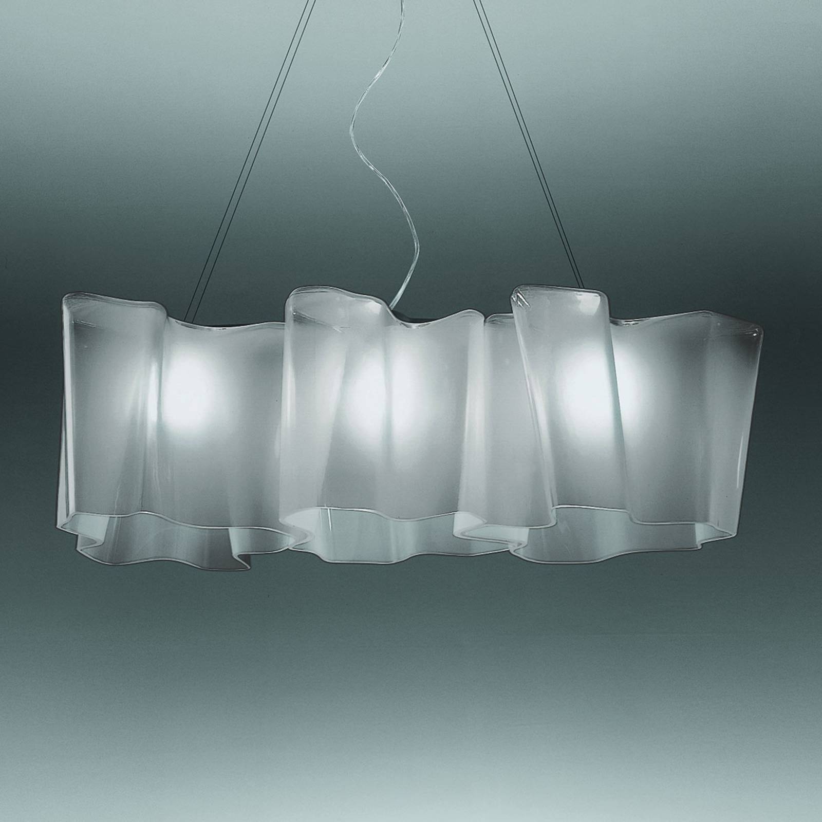 Artemide Logico Hängelampe 3fl Länge 100 cm grau Artemide Logico Hängelampe 3fl Länge 100 cm grau von Artemide
