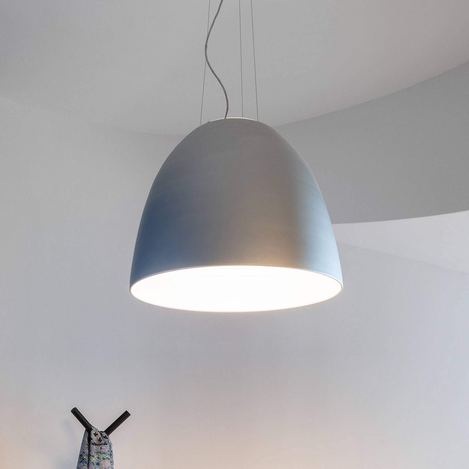 Artemide Nur App LED-Hängeleuchte metallgrau Artemide Nur App LED-Hängeleuchte metallgrau von Artemide
