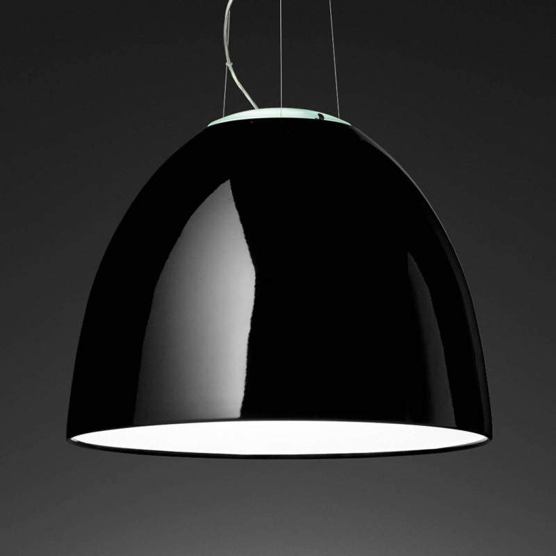 Artemide Nur Gloss Hängelampe appsteuerbar schwarz von Artemide