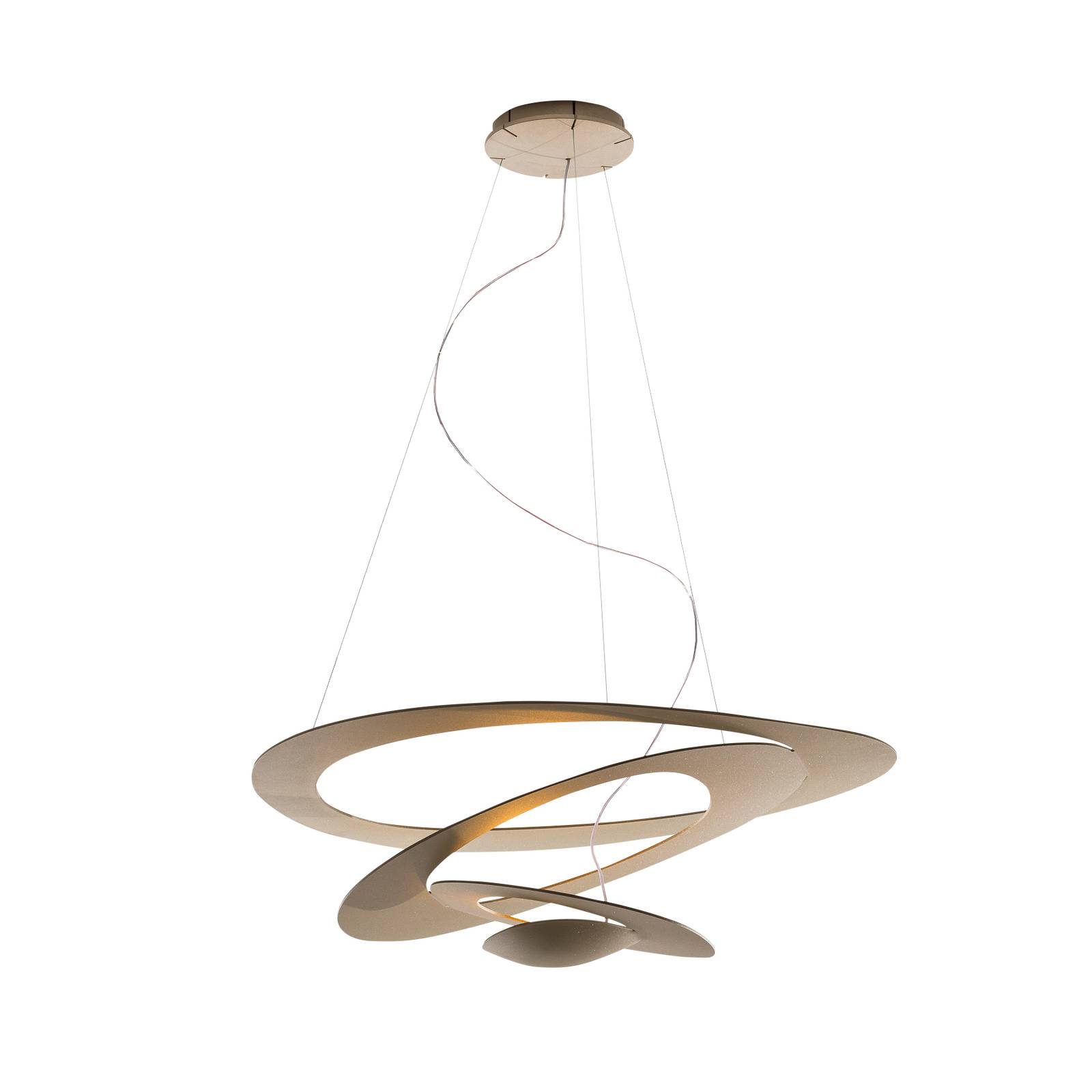 Artemide Pirce Mini LED-Hängelampe gold 3.000 K Artemide Pirce Mini LED-Hängelampe gold 3.000 K von Artemide