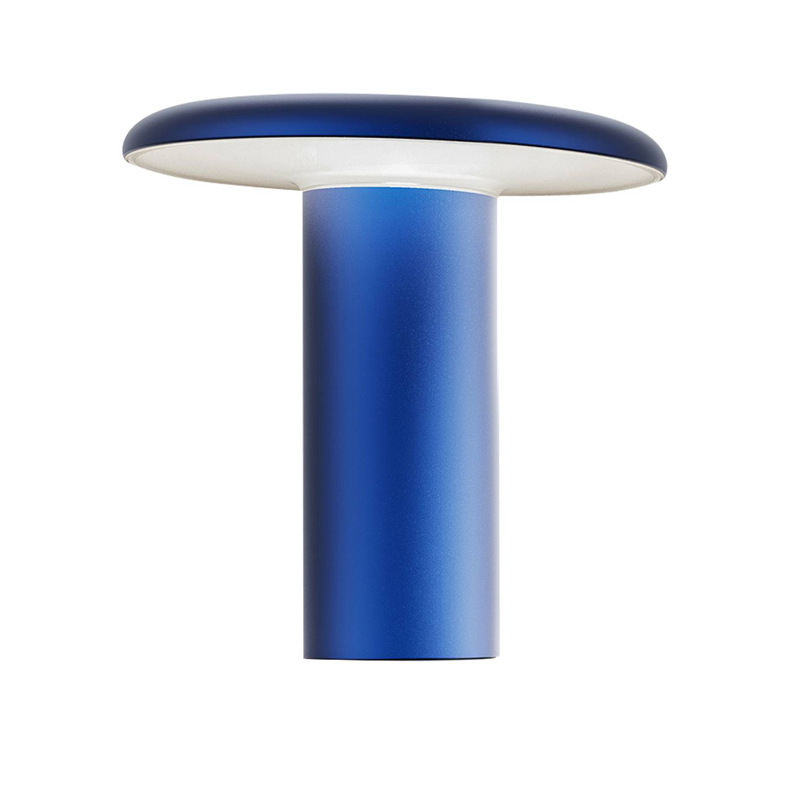 Artemide Takku LED-Tischleuchte mit Akku, blau von Artemide