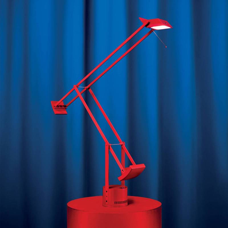 Artemide Tizio LED-Designer-Tischleuchte, rot von Artemide