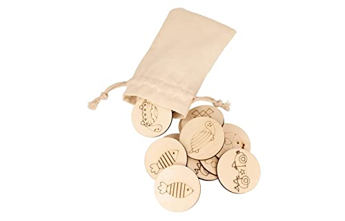 Memory-Spiel, 24 Stück, 5 cm von Artemio
