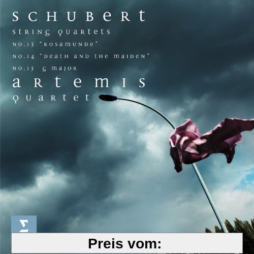 Streichquartette 13-15 d 804,810,887 von Artemis Quartett