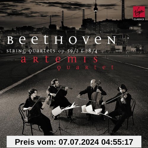 Streichquartette Opp.59,2/18,4 von Artemis Quartett
