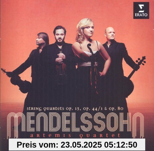 Streichquartette a-Moll Op.13,d-Dur Op.44 1 von Artemis Quartett