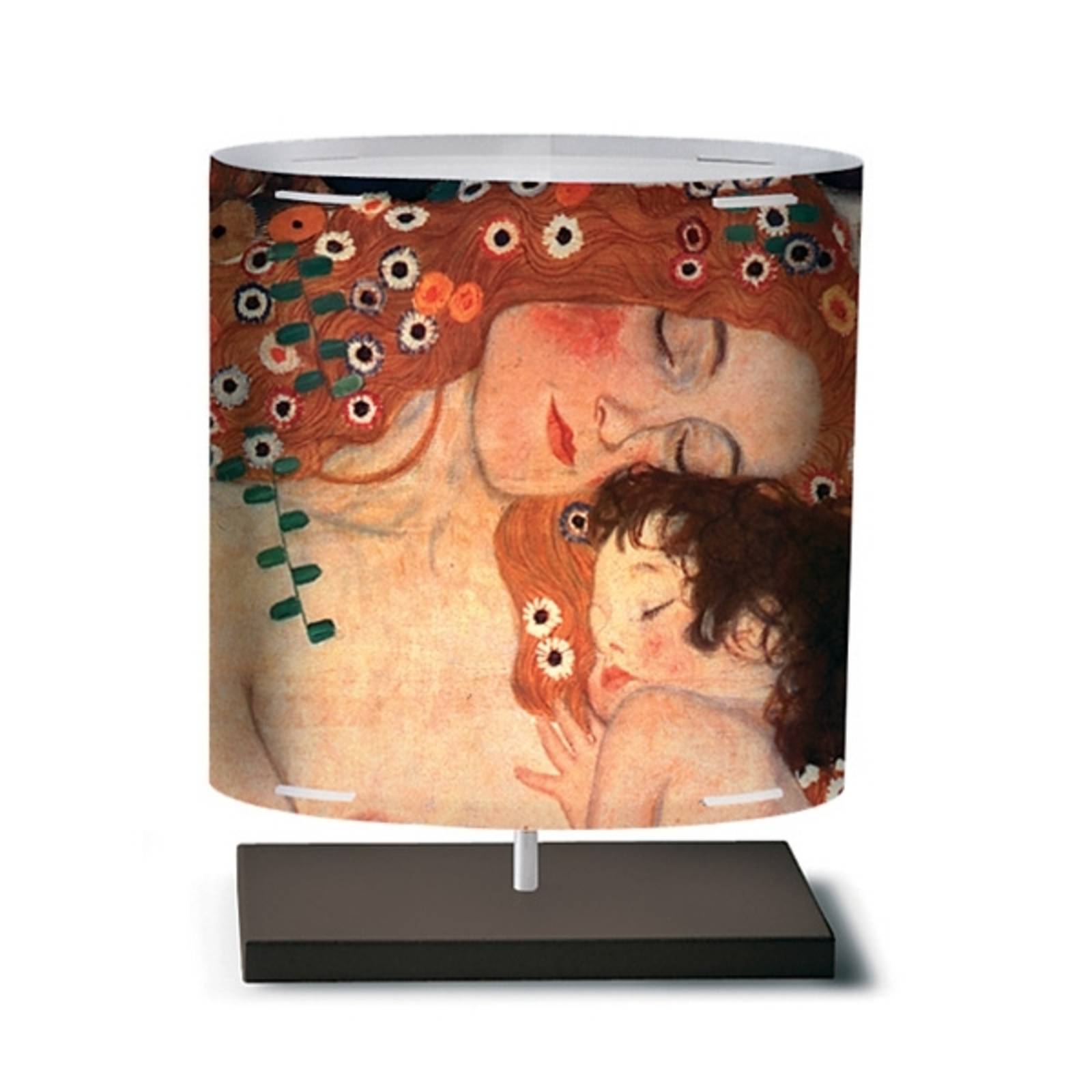 Klimt II - Tischleuchte mit Kunstmotiv von Artempo Italia