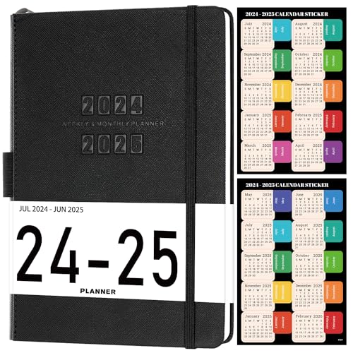 kalender 2020 A5, Terminplaner 2020 Taschenkalender mit Ledereinband und Stiftschlaufe und dicken Papieren, Innentasche und 88 Notizseiten im Geschenkkarton von Artfan