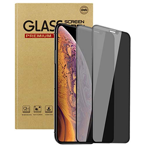 Artfeel 2 Stück Privatsphäre Gehärtetes Glas Schutzfolie Kompatibel mit iPhone 12 Mini 5.4 Zoll,Anti-Spähen Blickschutzfolie 9H Härte Gehärtetes Glas Sichtschutzfolie,HD Klar Displayschutzfolie von Artfeel