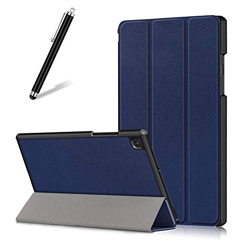 Artfeel Hülle für Samsung Galaxy Tab A7 2020 10.4 T500/T505/T507,Ultra Dünn Leicht PU Leder Tasche Schutzhülle Schlank Flip Folio Dreifach Ständer Tablet Hülle,Dunkelblau von Artfeel