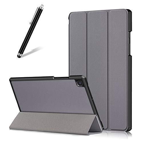 Artfeel Hülle für Samsung Galaxy Tab A7 2020 10.4 T500/T505/T507,Ultra Dünn Leicht PU Leder Tasche Schutzhülle Schlank Flip Folio Dreifach Ständer Tablet Hülle,Grau von Artfeel