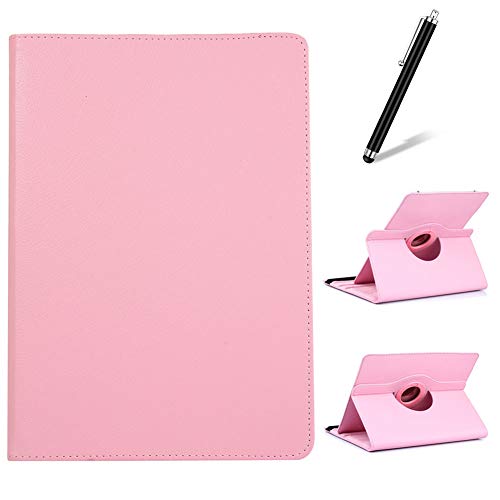 Artfeel Kompatibel mit Samsung Galaxy Tab 2 10.1 GT-P5100 P5110 P5113 Hülle,360 Grad Drehbar Ständer Einstellbar Multi-Winkel Schutzhülle,Schlank Leicht Leder Klapphülle Abdeckung,Rosa von Artfeel