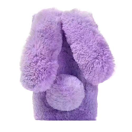 Artfeel Plüsch Kaninchen Hülle für iPhone 5S/5,iPhone SE Hülle, Niedlich Pelzig Hase Ohren Haarballen Winter Weich Warm Flauschige Handyhülle Faux Pelz Glitzer Diamant Stoßfest Schutzhülle-Lila Artfeel Plüsch Kaninchen Hülle für iPhone 5S/5,iPhone SE Hülle, Niedlich Pelzig Hase Ohren Haarballen Winter Weich Warm Flauschige Handyhülle Faux Pelz Glitzer Diamant Stoßfest Schutzhülle-Lila von Artfeel